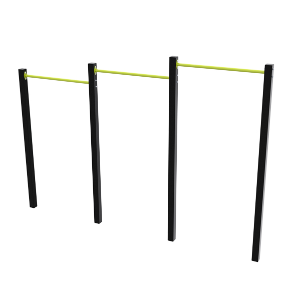 Triple Pull Up Bar The Great Outdoor Gym Company